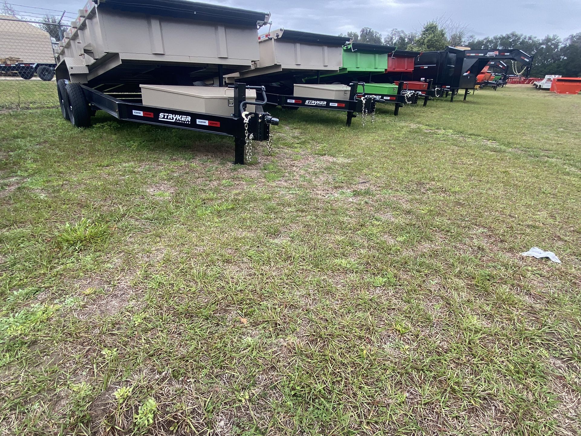 2024  Stryker 83x14 Dump Trailers