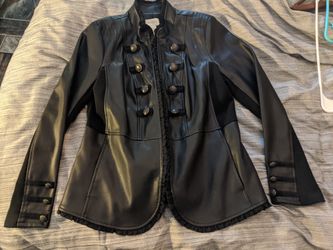 Faux Leather Chico's Jacket