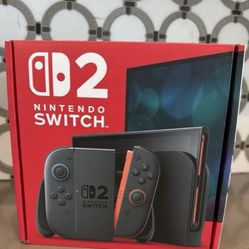 Nintendo Switch 2 Brand New, Includes Receipt 