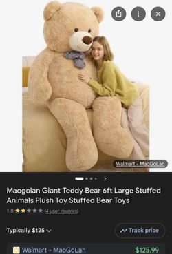 Giant teddy bear
