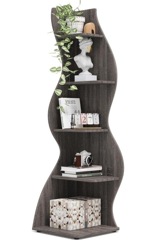 Modern Corner Shelf