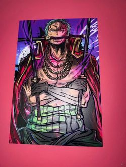 Roronoa Zoro Acrylic Painting