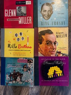 10 Vintage 78 rpm album sets