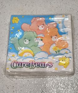 Vinrage Care Bears Party Napkins Pack