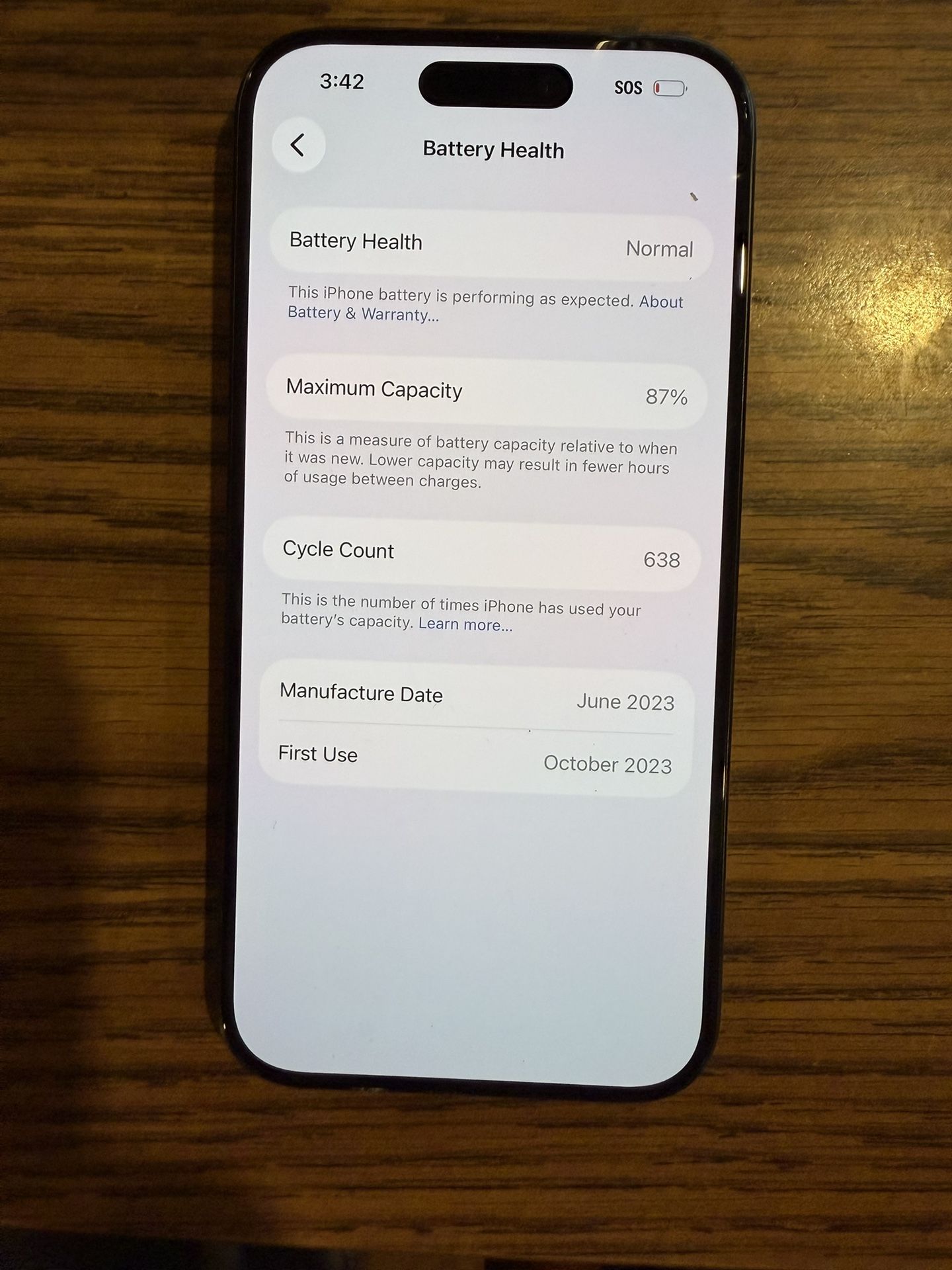 Apple iPhone 15 Pro 256gb