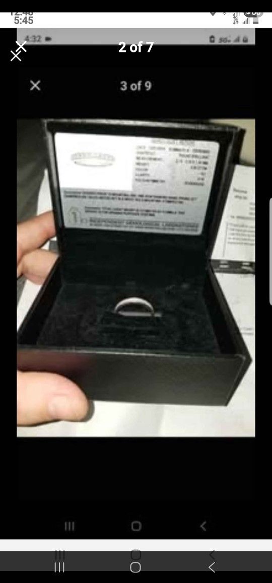 Diamond 14kt Certified Channel And Prong Setting