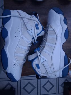 Jordan 6 Rings White/Hyper Royal