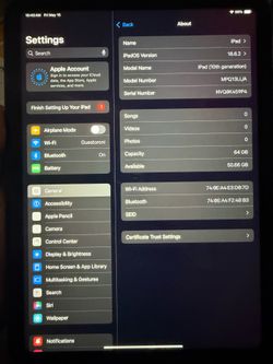 iPad 10th Gen - WiFi