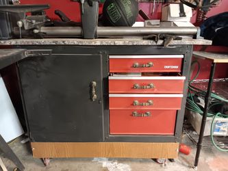 Craftsmen Table Tool Chest Work Bench