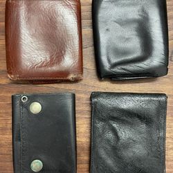 Used Wallets - All Four For $5.00