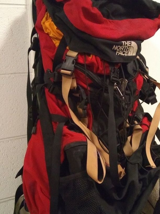 North face hiking pack