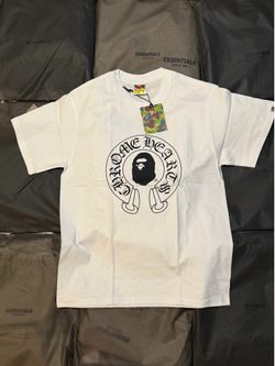 Chrome heart x bape tees brand new size M