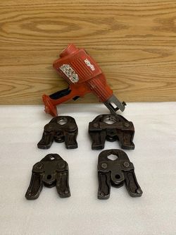 RIDGID 320-E ProPress System Pipe Crimper With 4 Jaws 1/2", 1 1/4", 1 1/2", 2"