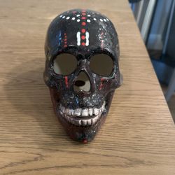Custom Made Ceramic Skull 