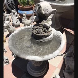 New Water Fountain Made Out Of Cement Special Price 
