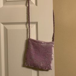 Vintage Velvet Cutout Purse