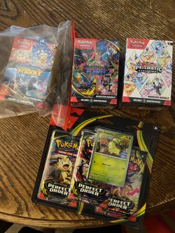 Pokémon TCG Booster Bundle & Blister Pack Lot