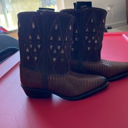 Rodeo Leather Boots -kids