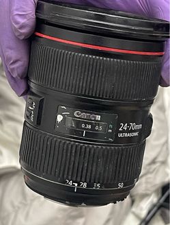 Canon 24-70mm Ultrasonic Camera Lens