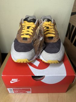 DS Nike Air Max 1 Premium “Ugly Duckling - Pecan” Men’s size 10.5