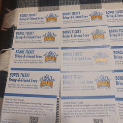 Tickets For Elitch $20 Or 3x $50