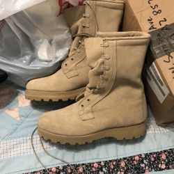 Brand New Sz 9 Military Tan Boots