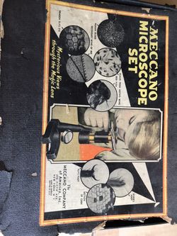 Antique Play chemist kit