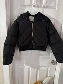 Black Jacket -Crop Style