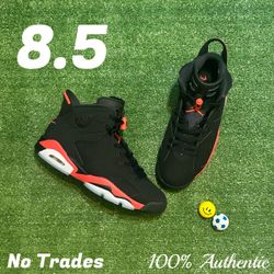 Size 8.5 Air Jordan 6 Retro “Infrared Salesman” 🏷️