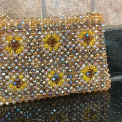 Crystal Beads Purse