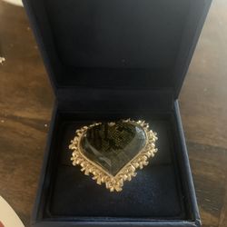 Betsey Johnson Heart Ring