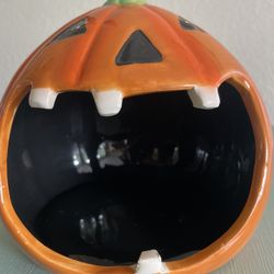 Halloween Ceramic Pumpkin
