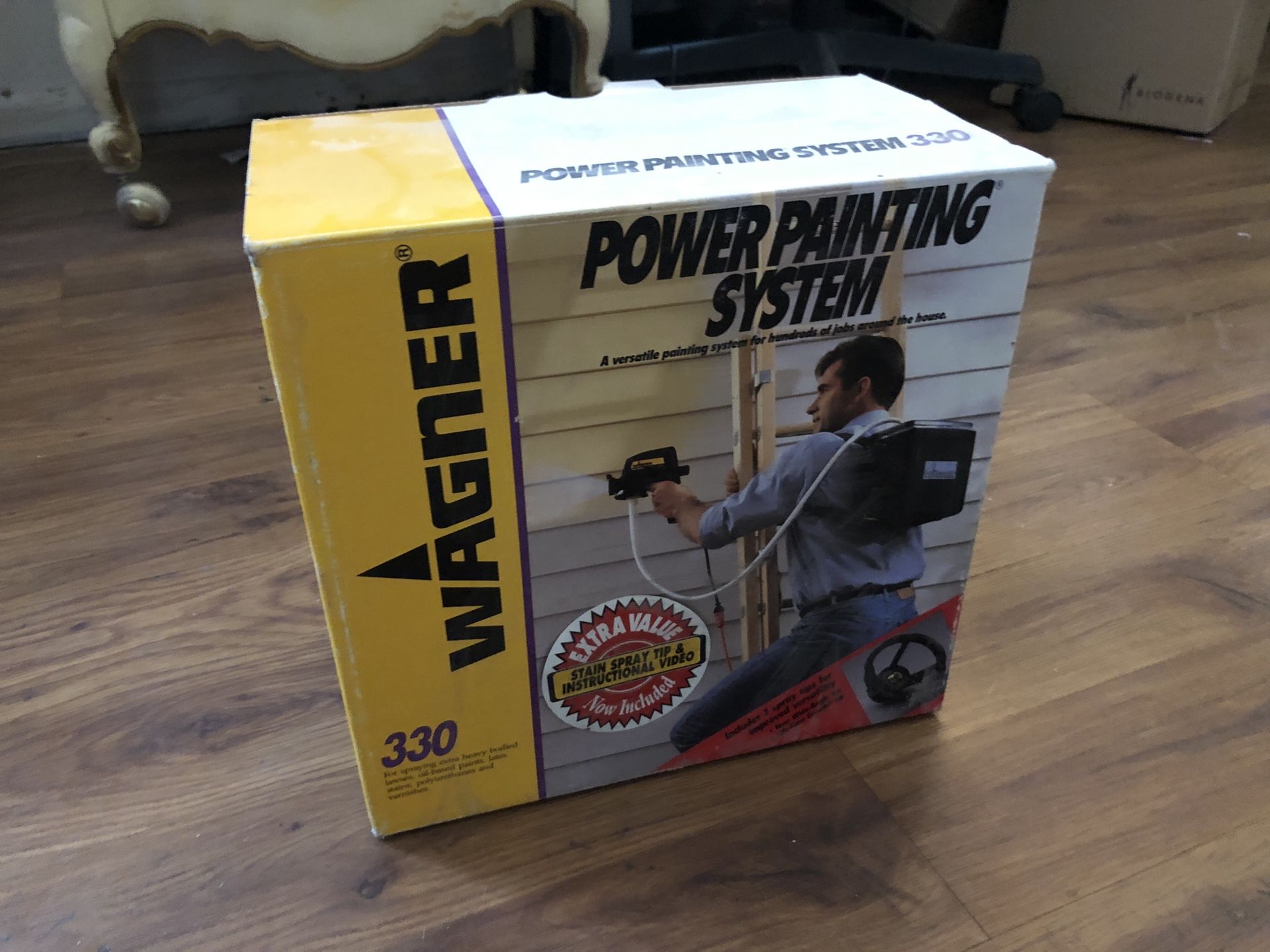 Wagner Electronic Pro-Duty Power Painter 110 watts Spray Paint #330