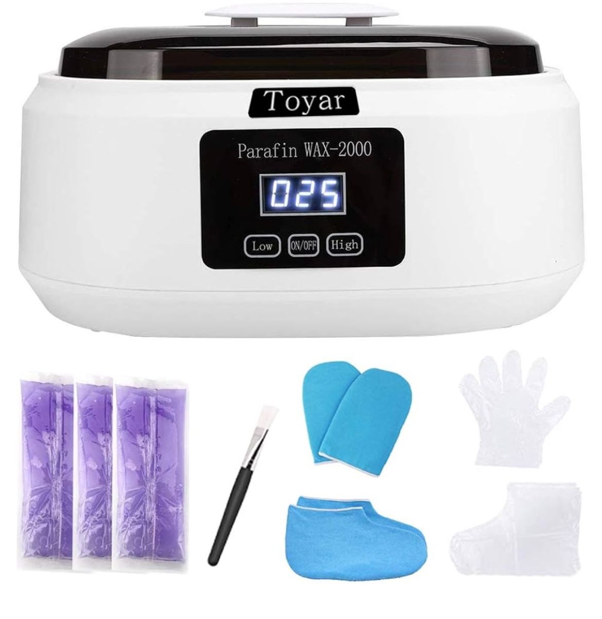 New Paraffin Wax Machine Warmer Moisturizing Spa Hand Pain Remedy Large Capacity 2 Lbs of Wax Soft Skin Manicure