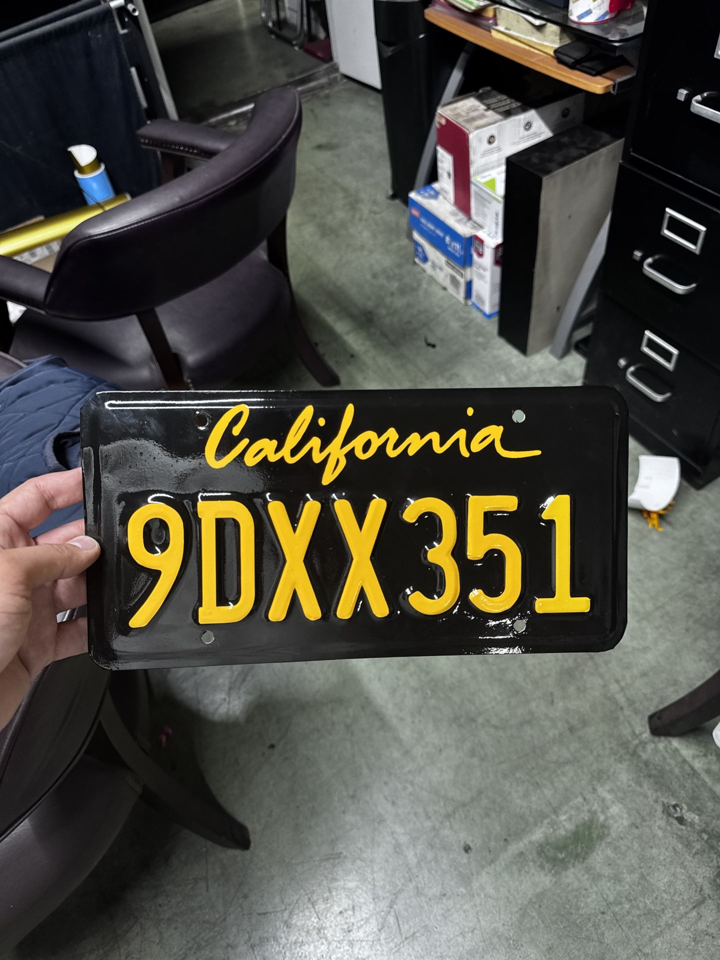 License Plate Wrap