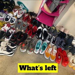 Size 6.5 & 7y Jordans,Nikes, Vans