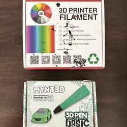 3D Pen And Filament