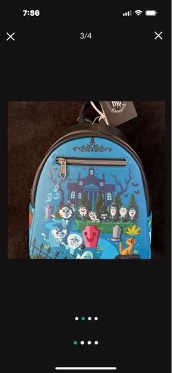 Disney LOUNGEFLY HAUNTED MANSION (Price Is Firm) Cash Only Pls -MORE IN PROFILE 💙