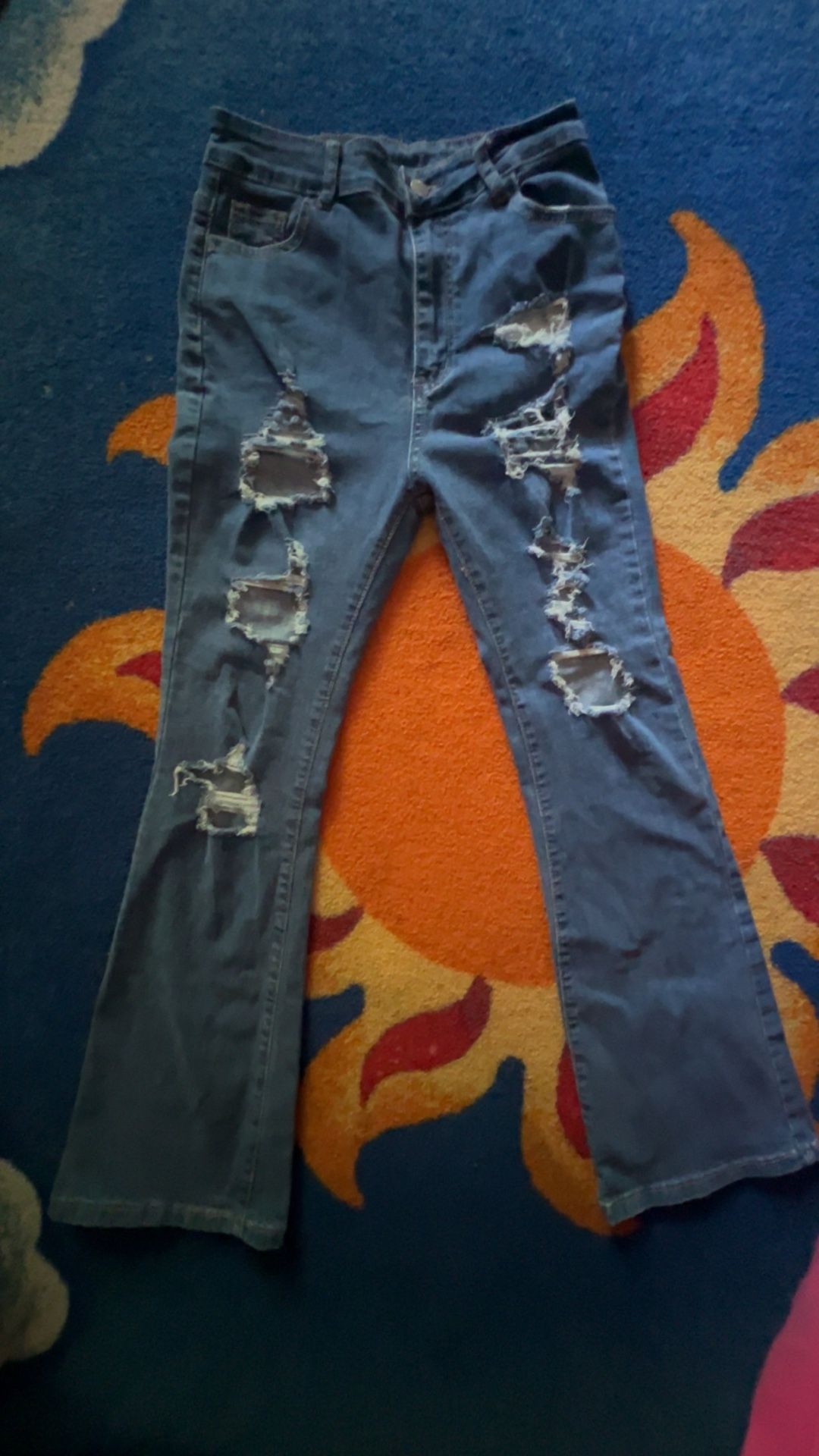 SHEIN Flare Jeans Size M
