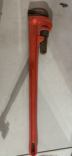 Pittsburgh 36-inch steel pipe wrench