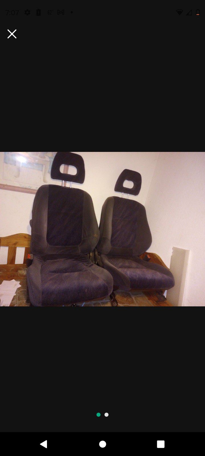  GSR Front Seats