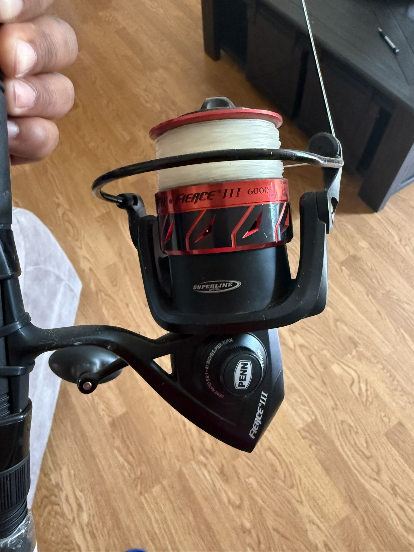 Penn Fierce III 6000 with Matching Penn Fierce Rod