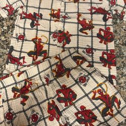 Boys Set Spider Man Size 6