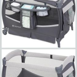 Baby Trend Deluxe II Nursery Center, Misty Grey 