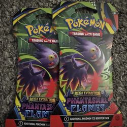 POKEMON MEGA EVOLUTIONS PHANTASMAL FLAMES BOOSTER PACK