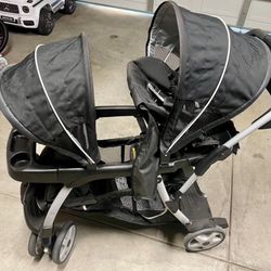 Graco DuoGlider Double Stroller - Light  Weight 