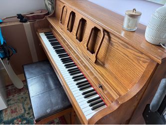 Upright piano in mint condition
