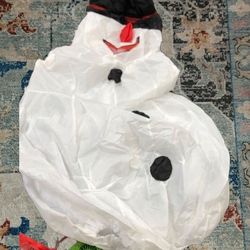 Inflatable Snowman Halloween Costume