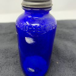 Vintage Phillips tablet bottles cobalt 2
