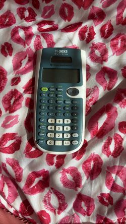 Texas Instruments TI-30XS MultiView Scientific Calculator Blue TESTED White Gray